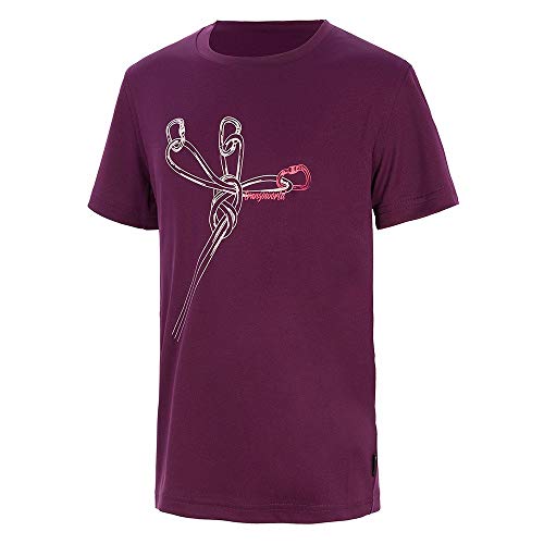TRANGOWORLD Unisex Kinder Sangons Kid T-Shirt, Dunkelviolett, 46 TRANGOWORLD Unisex Kinder Sangons Kid T-Shirt, Dunkelviolett, 46 von Trangoworld