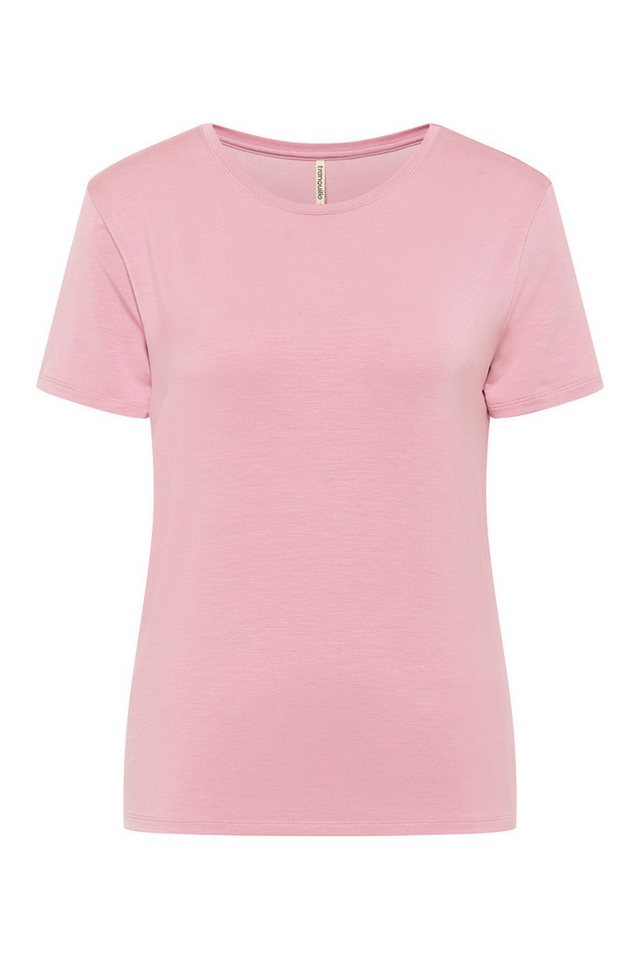 Tranquillo T-Shirt Damen WEICHES TENCEL-SHIRT vintage pink Aus Tencel Modal by Lenzing von Tranquillo