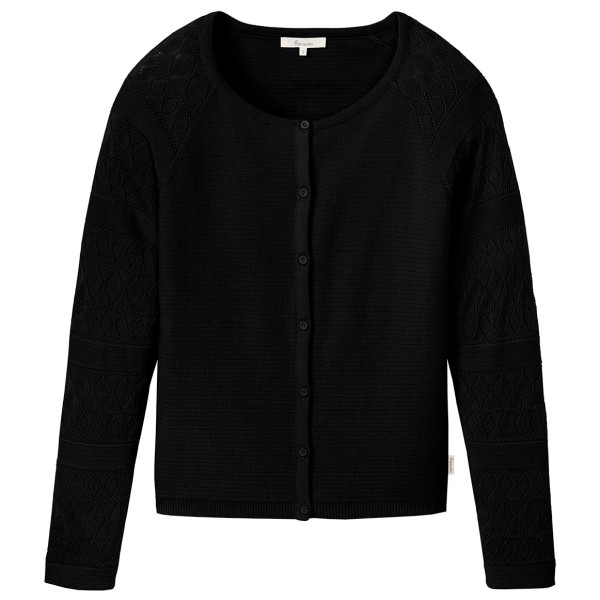 Tranquillo - Women's Ajour Strickjacke - Fleecejacke Gr L schwarz Tranquillo - Women's Ajour Strickjacke - Fleecejacke Gr L schwarz von Tranquillo