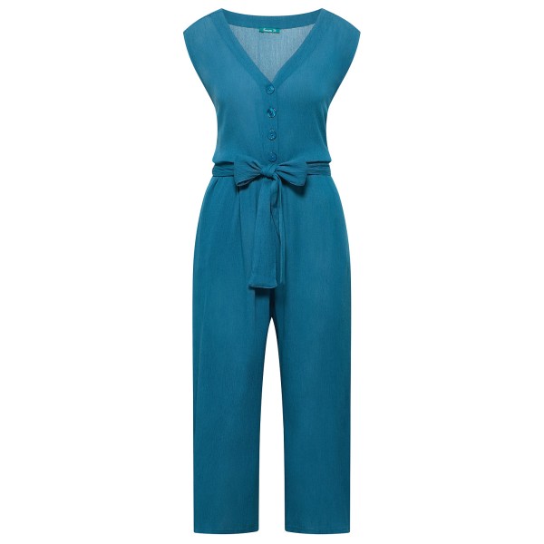 Tranquillo - Women's Crinkle Jumpsuit - Jumpsuit Gr 40 blau von Tranquillo