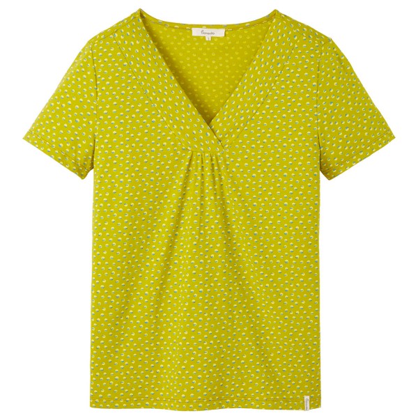 Tranquillo - Women's Jersey-Shirt mit V-Ausschnitt - T-Shirt Gr S gelb Tranquillo - Women's Jersey-Shirt mit V-Ausschnitt - T-Shirt Gr S gelb von Tranquillo