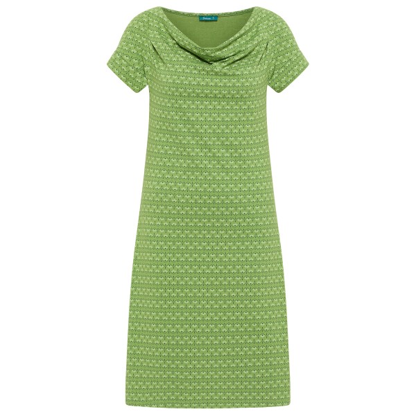 Tranquillo - Women's Kleid mit Wasserfallausschnitt - Kleid Gr XS grün von Tranquillo