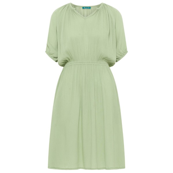 Tranquillo - Women's Lockeres EcoVero Kleid - Kleid Gr 36 grün von Tranquillo