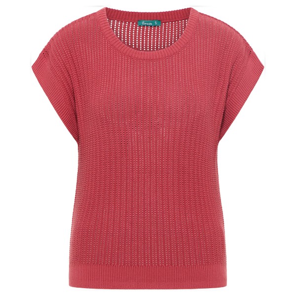 Tranquillo - Women's Lockeres Strick-Shirt - T-Shirt Gr XS rot von Tranquillo