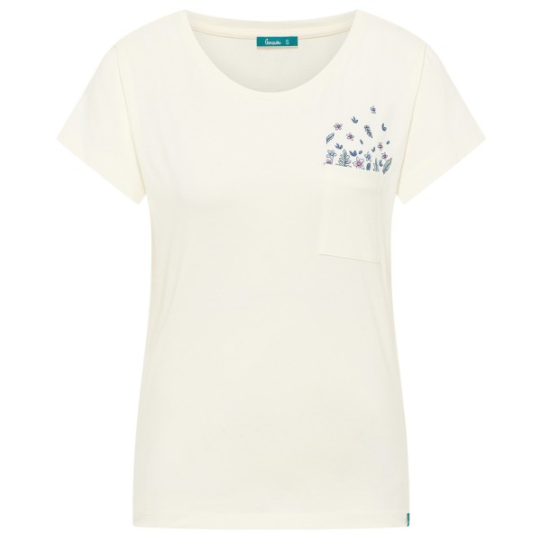 Tranquillo - Women's T-Shirt mit Tasche aus Bio-Baumwolle - T-Shirt Gr L weiß von Tranquillo