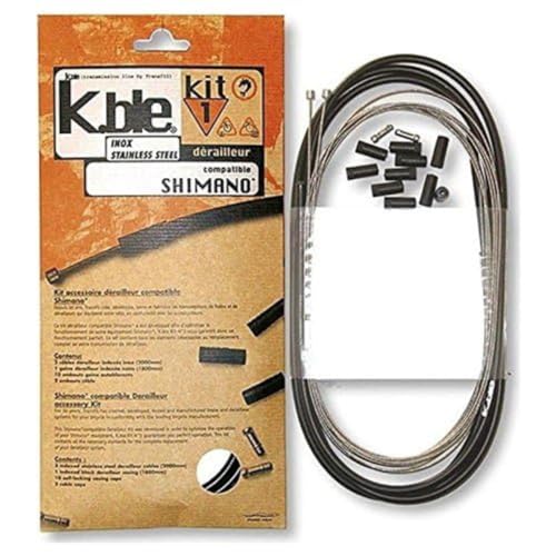 Transfil K.ble Shimano-Kabel, rostbeständig, grüne Ummantelung schwarz schwarz Nicht zutreffend von Transfil