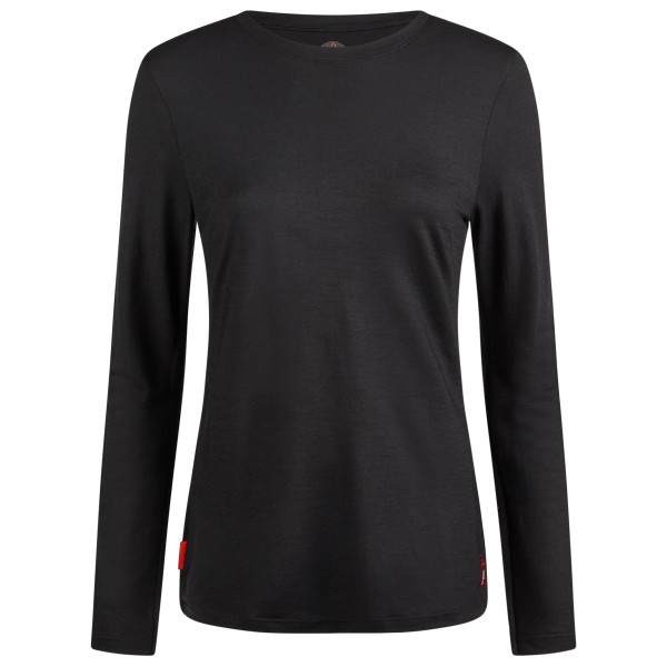 Transhumance - Women's Basic Shirt Langarm - Merinounterwäsche Gr L schwarz von Transhumance