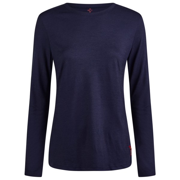 Transhumance - Women's Basic Shirt Langarm - Merinounterwäsche Gr XS blau von Transhumance