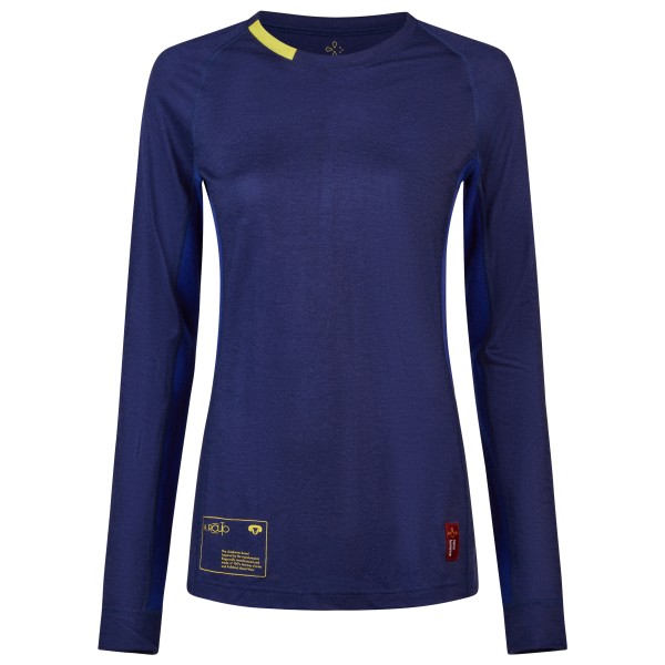 Transhumance - Women's Langarm Tee - Merinounterwäsche Gr XS blau von Transhumance