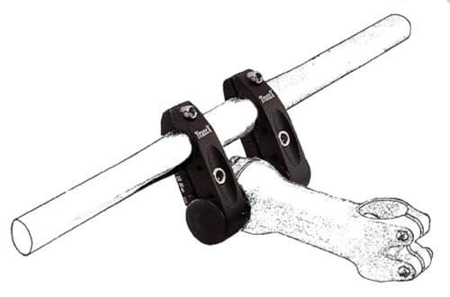 TranzX Doppelklemm-Adapter, black, Einheitsgröße TranzX Doppelklemm-Adapter, black, Einheitsgröße von TranzX