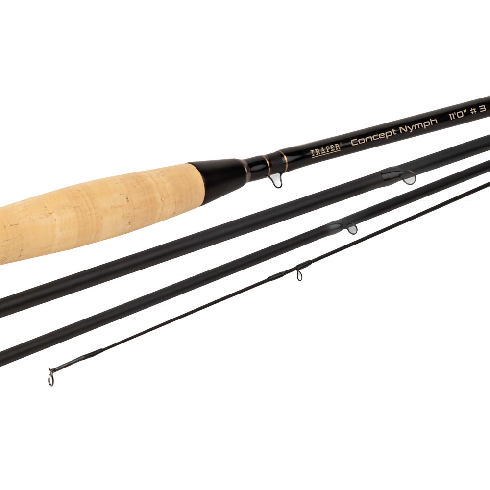 Traper Fly Concept Nymph Fly Fishing Rod Golden 3.35 m / Line 3 Traper Fly Concept Nymph Fly Fishing Rod Golden 3.35 m / Line 3 von Traper Fly