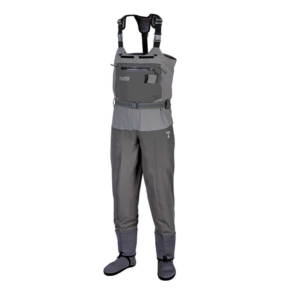 Traper Fly Montana Breathable Wader Grau S Mann Traper Fly Montana Breathable Wader Grau S Mann von Traper Fly
