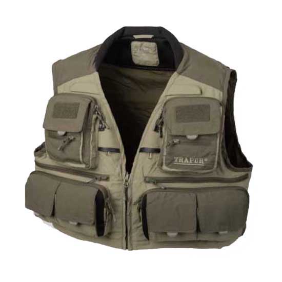 Traper Fly Montana Vest Grün 3XL Mann von Traper Fly