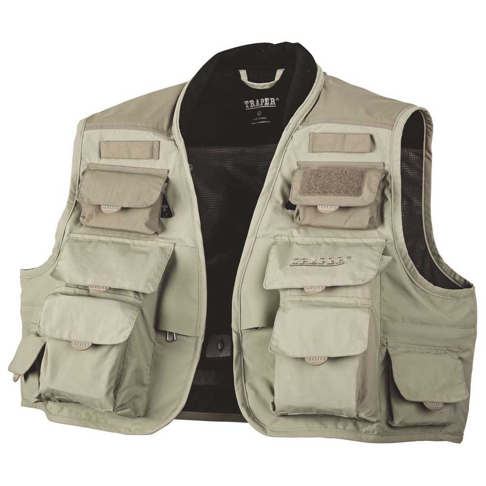 Traper Fly Yukon Vest Beige L Mann Traper Fly Yukon Vest Beige L Mann von Traper Fly