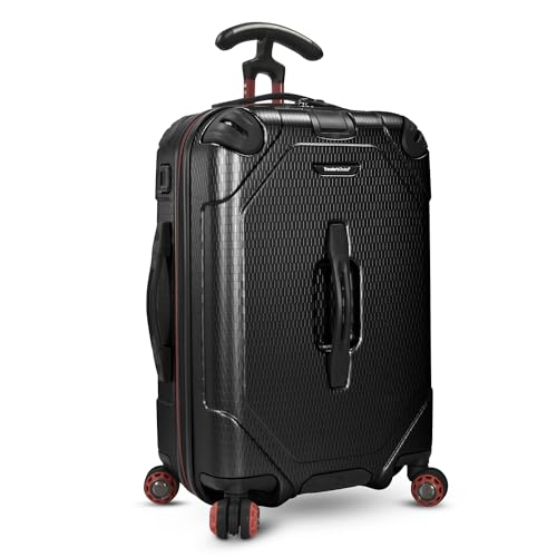 Traveler's Choice Maxporter II Hartschalen-Koffer aus Polycarbonat mit Spinnrollen, Schwarz, 22" Carry-On Luggage, Maxporter II Hartschalen-Koffer aus Polycarbonat mit Spinnrollen Traveler's Choice Maxporter II Hartschalen-Koffer aus Polycarbonat mit Spinnrollen, Schwarz, 22" Carry-On Luggage, Maxporter II Hartschalen-Koffer aus Polycarbonat mit Spinnrollen von Traveler's Choice