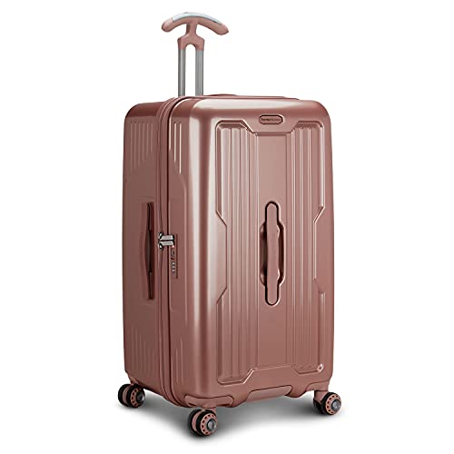 Traveler's Choice Ultimax II Gepäck, 66 cm, mittelgroß, Rosa, Checked 26-Inch, Ultimax II 66 cm großer Koffer mit Spinner, Größe M Traveler's Choice Ultimax II Gepäck, 66 cm, mittelgroß, Rosa, Checked 26-Inch, Ultimax II 66 cm großer Koffer mit Spinner, Größe M von Traveler's Choice