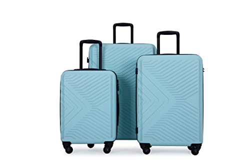 Travelhouse Bali Stabiler Koffer-Set 3tlg. Trolley Koffer Reisekoffer Grün ABS Hartschalen Kofferset Trolley 4 Rollen TSA Kombinationsschloss Travelhouse Bali Stabiler Koffer-Set 3tlg. Trolley Koffer Reisekoffer Grün ABS Hartschalen Kofferset Trolley 4 Rollen TSA Kombinationsschloss von Travelhouse