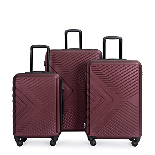Travelhouse Bali Stabiler Koffer-Set 3tlg. Trolley Koffer Reisekoffer Rot ABS Hartschalen Kofferset Trolley 4 Rollen TSA Kombinationsschloss Travelhouse Bali Stabiler Koffer-Set 3tlg. Trolley Koffer Reisekoffer Rot ABS Hartschalen Kofferset Trolley 4 Rollen TSA Kombinationsschloss von Travelhouse