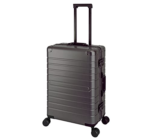 Travelhouse Oslo Alu Reisekoffer Graphit M-65cm Hartschalenkoffer Reisetrolley Suitecase Trolley 2X TSA Zahlenschloss 4 Doppelräder 360° Rollen Markenqualität Vol. 70L Travelhouse Oslo Alu Reisekoffer Graphit M-65cm Hartschalenkoffer Reisetrolley Suitecase Trolley 2X TSA Zahlenschloss 4 Doppelräder 360° Rollen Markenqualität Vol. 70L von Travelhouse