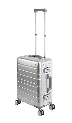 Travelhouse Oslo Alu Reisekoffer Silber Bordkoffer Hartschalenkoffer Reisegepäck Reisetrolley Trolley Handgepäckkoffer Kabinenkoffer 2X TSA Zahlenschloss Handgepäck 39L Travelhouse Oslo Alu Reisekoffer Silber Bordkoffer Hartschalenkoffer Reisegepäck Reisetrolley Trolley Handgepäckkoffer Kabinenkoffer 2X TSA Zahlenschloss Handgepäck 39L von Travelhouse