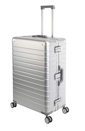 Travelhouse Oslo Alu Reisekoffer Silber L-75cm Hartschalenkoffer Reisetrolley Suitecase Trolley 2X TSA Zahlenschloss 4 Doppelräder 360° Rollen Markenqualität Vol. 102L Travelhouse Oslo Alu Reisekoffer Silber L-75cm Hartschalenkoffer Reisetrolley Suitecase Trolley 2X TSA Zahlenschloss 4 Doppelräder 360° Rollen Markenqualität Vol. 102L von Travelhouse