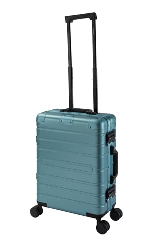 Travelhouse Oslo Alu Reisekoffer Türkis Bordkoffer Hartschalenkoffer Reisegepäck Reisetrolley Trolley Handgepäckkoffer Kabinenkoffer 2X TSA Zahlenschloss Handgepäck 44L Travelhouse Oslo Alu Reisekoffer Türkis Bordkoffer Hartschalenkoffer Reisegepäck Reisetrolley Trolley Handgepäckkoffer Kabinenkoffer 2X TSA Zahlenschloss Handgepäck 44L von Travelhouse