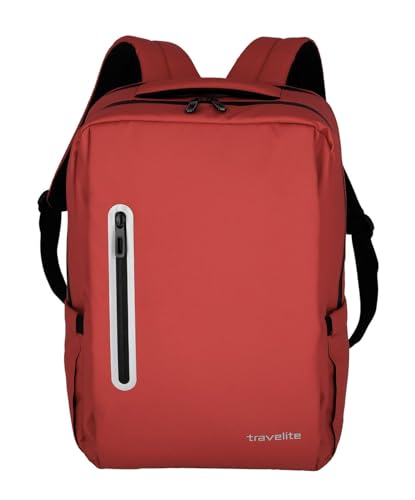 Travelite Basics Boxy Backpack Red Travelite Basics Boxy Backpack Red von Travelite