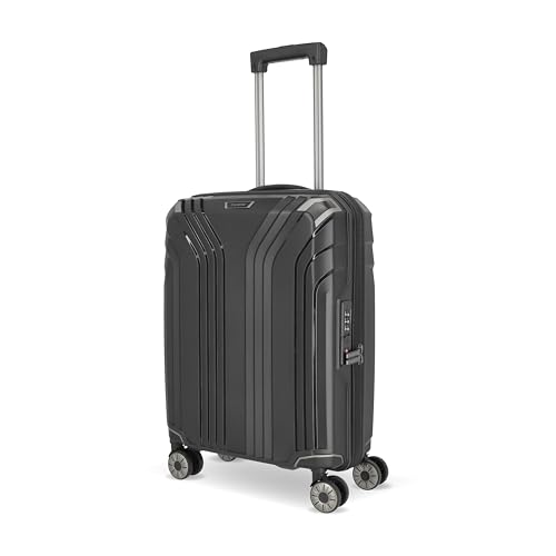 Travelite 4-Rad Hartschalen Handgepäck Koffer klein mit recyceltem Innenfutter, Gepäck Serie ELVAA: Stylischer Trolley mit Schutzecken + TSA Schloss, 55 cm, 41 Liter Travelite 4-Rad Hartschalen Handgepäck Koffer klein mit recyceltem Innenfutter, Gepäck Serie ELVAA: Stylischer Trolley mit Schutzecken + TSA Schloss, 55 cm, 41 Liter von Travelite