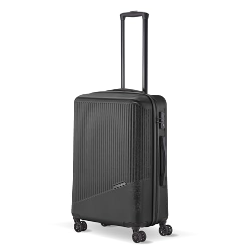 travelite 4-Rad Hartschalenkoffer mittelgroß 65 Liter, Gepäck Serie BALI: ABS Hartschalen Trolley mit TSA Kombinationsschloss, 67 cm von Travelite