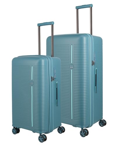 Travelite 4-Rad Koffer Set 2 teilig Größen L/M, Gepäck Serie Roomer: Hartschalen Trolleys mit TSA Kombinationsschloss; Größe M mit integrierter Dehnfalte Travelite 4-Rad Koffer Set 2 teilig Größen L/M, Gepäck Serie Roomer: Hartschalen Trolleys mit TSA Kombinationsschloss; Größe M mit integrierter Dehnfalte von Travelite