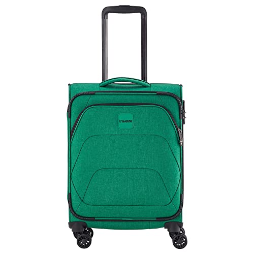 Travelite Adria - 4-Rollen-Kabinentrolley S 55 cm grün von Travelite