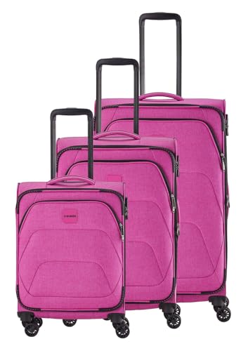 Travelite Adria 4W Trolley L/M/S Pink von Travelite