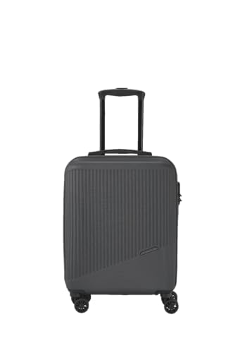 travelite 4-Rad Handgepäck Koffer klein 37 Liter, Gepäck Serie BALI: ABS Hartschalen Trolley erfüllt IATA-Bordgepäckmaß, 55 cm von Travelite