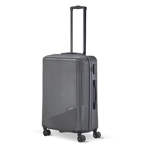 travelite 4-Rad Hartschalenkoffer mittelgroß 65 Liter, Gepäck Serie BALI: ABS Hartschalen Trolley mit TSA Kombinationsschloss, 67 cm von Travelite