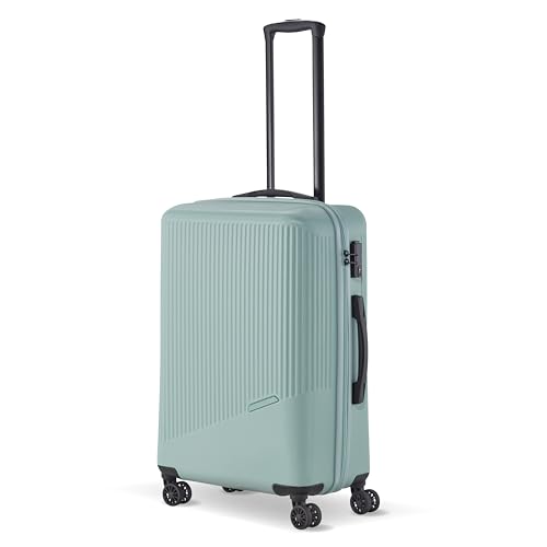 travelite 4-Rad Hartschalenkoffer mittelgroß 65 Liter, Gepäck Serie BALI: ABS Hartschalen Trolley mit TSA Kombinationsschloss, 67 cm von Travelite