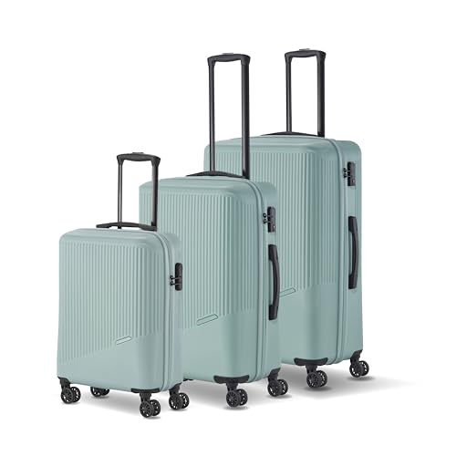 Travelite 4-Rad Koffer Set 3 teilig Größen L/M/S, Gepäck Serie Bali: ABS Hartschalen Trolleys mit TSA Kombinationsschloss (Handgepäck Koffer ohne TSA) Travelite 4-Rad Koffer Set 3 teilig Größen L/M/S, Gepäck Serie Bali: ABS Hartschalen Trolleys mit TSA Kombinationsschloss (Handgepäck Koffer ohne TSA) von Travelite