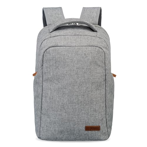 travelite Handgepäck Rucksack mit Laptop Fach 15,6 Zoll, Gepäck Serie BASICS Safety Daypack: Sicherer Rucksack mit verstecktem Hauptfach, 46 cm, 23 Liter von Travelite