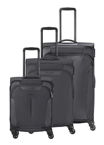 Travelite Croatia 4W Trolley L/M/S Anthracite Travelite Croatia 4W Trolley L/M/S Anthracite von Travelite