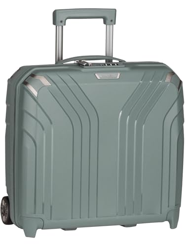 Travelite 2-Rad Handgepäck Laptop Trolley Hartschale mit recyceltem Innenfutter, Gepäck Serie ELVAA: Stylischer Businesswheeler mit Schutzecken + Aufsteckfunktion, 42 cm, 30 Liter Travelite 2-Rad Handgepäck Laptop Trolley Hartschale mit recyceltem Innenfutter, Gepäck Serie ELVAA: Stylischer Businesswheeler mit Schutzecken + Aufsteckfunktion, 42 cm, 30 Liter von Travelite