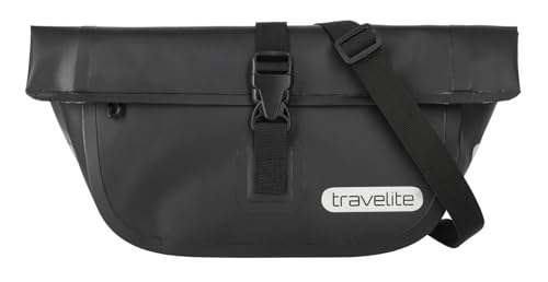 Travelite Gepäck - Lenkertasche Unisex Lenkertasche Fahrrad mit abnehmbaren Schultergurt, wasserdicht mit Roll Top Verschluss + Reflektoren, 5 Liter, 0.4kg Travelite Gepäck - Lenkertasche Unisex Lenkertasche Fahrrad mit abnehmbaren Schultergurt, wasserdicht mit Roll Top Verschluss + Reflektoren, 5 Liter, 0.4kg von Travelite