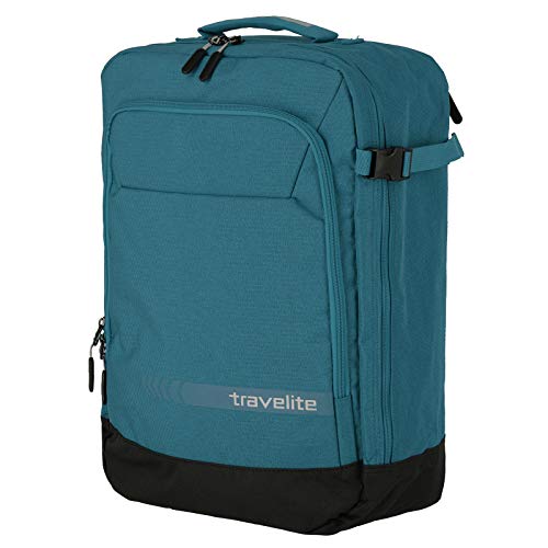 Travelite Kick Off Backpack Unisex KICK OFF Rucksack/Bordgepäck, Petrol Roll-Top,Petrol,35 Liter von Travelite