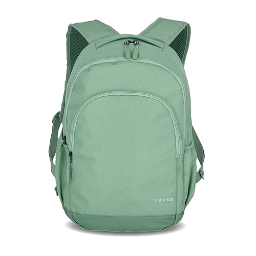 Travelite Handgepäck Rucksack mit Brustgurt, Laptop Rucksack 15,6 Zoll, KICK OFF, Tagesrucksack für Urlaub und Sport, 45 cm, 22 Liter, 700 Gramm von Travelite