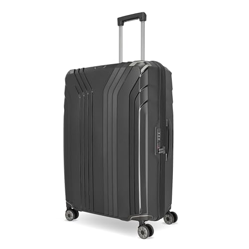 Travelite 4-Rad Hartschalen Koffer groß mit recyceltem Innenfutter, Gepäck Serie ELVAA: Stylischer Trolley mit Schutzecken + TSA Schloss, 76 cm, 102 Liter Travelite 4-Rad Hartschalen Koffer groß mit recyceltem Innenfutter, Gepäck Serie ELVAA: Stylischer Trolley mit Schutzecken + TSA Schloss, 76 cm, 102 Liter von Travelite