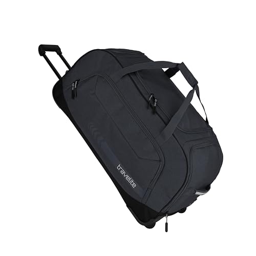 travelite Trolley Reisetasche Größe XL, Gepäck Serie KICK OFF: Praktische Reisetasche mit Rollen für Urlaub und Sport, 77 cm, 120 Liter von Travelite