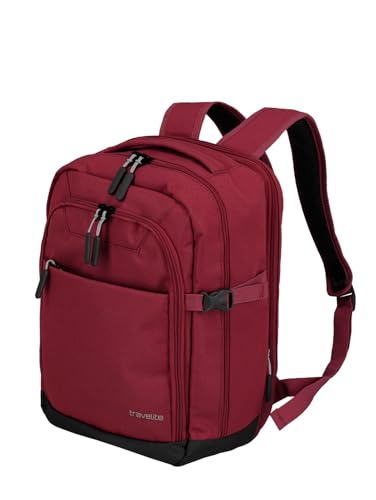 Travelite Handgepäck Rucksack, RyanAir Maße, KICK OFF, Laptop Rucksack 13 Zoll, Praktischer Rucksack mit Dehnfalte + Aufsteckfunktion, 40 cm, 20-23 Liter Travelite Handgepäck Rucksack, RyanAir Maße, KICK OFF, Laptop Rucksack 13 Zoll, Praktischer Rucksack mit Dehnfalte + Aufsteckfunktion, 40 cm, 20-23 Liter von Travelite