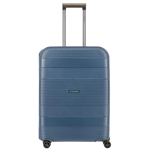 Travelite Korfu - 4-Rollen-Trolley M 65 cm Marine von Travelite