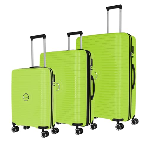 Travelite Hartschalen Koffer groß, 4 Rollen, ORBITA, Trolley mit bruchsicherer Schale und praktischer Inneneinteilung, TSA Schloss, 77 cm, 103 Liter von Travelite