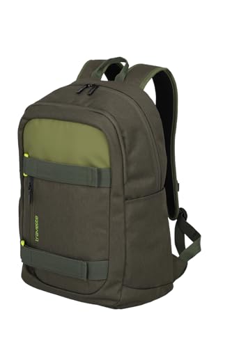 Travelite Handgepäck Rucksack, Laptop Rucksack 17 Zoll mit zusätzlichem Tabletfach, PATHWAY Strap, Tagesrucksack aus recyceltem Polyester mit Klettbändern außen, Aufsteckfunktion, 48 cm, 28 Liter Travelite Handgepäck Rucksack, Laptop Rucksack 17 Zoll mit zusätzlichem Tabletfach, PATHWAY Strap, Tagesrucksack aus recyceltem Polyester mit Klettbändern außen, Aufsteckfunktion, 48 cm, 28 Liter von Travelite