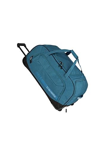 travelite Trolley Reisetasche Größe XL, Gepäck Serie KICK OFF: Praktische Reisetasche mit Rollen für Urlaub und Sport, 77 cm, 120 Liter von Travelite