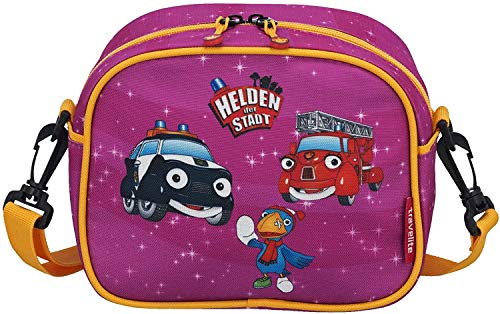 Travelite Robuste, fröhliche Kinderkoffer und Gepäckstücke „Helden der Stadt“ machen jede Reise zum Abenteuer Kindergepäck, 3 Liter, Pink Travelite Robuste, fröhliche Kinderkoffer und Gepäckstücke „Helden der Stadt“ machen jede Reise zum Abenteuer Kindergepäck, 3 Liter, Pink von Travelite